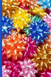 Christmas 8 Gift Bows in Various Colors