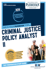 Criminal Justice Policy Analyst II (C-4880)