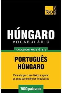 Vocabulário Português-Húngaro - 7000 palavras mais úteis