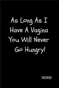 As Long as I Have a Vagina You Will Never Go Hungry!