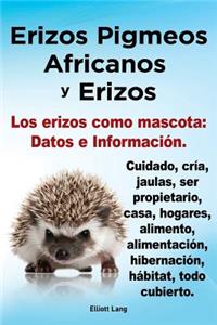 Erizos Pigmeos Africanos y Erizos. Los Erizos Como Mascota