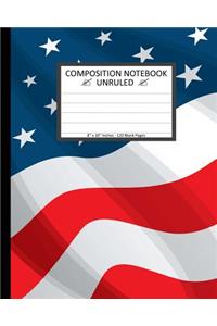 Unruled Composition Notebook 8
