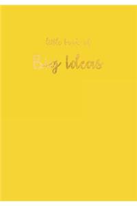 Little Book of Big Ideas, Sketchbook Lemon, Sketchbook 200 Pages