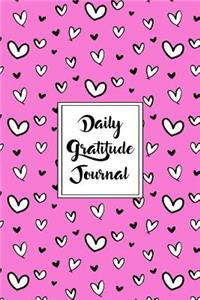 Gratitude Journal Scribbly Hearts Pattern 6
