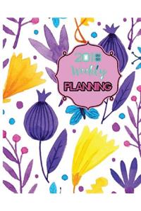 2018 Weekly Planning