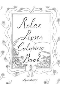 Relax Roses Coloring Book