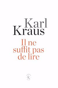 Il Ne Suffit Pas de Lire