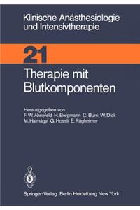 Therapie Mit Blutkomponenten