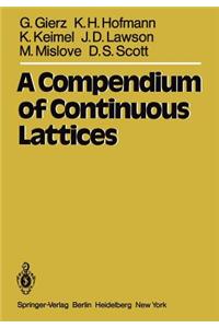 Compendium of Continuous Lattices