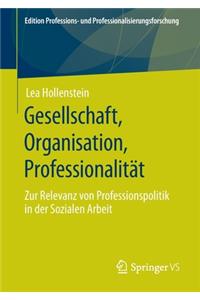 Gesellschaft, Organisation, Professionalität