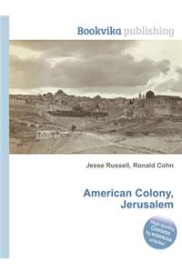 American Colony, Jerusalem