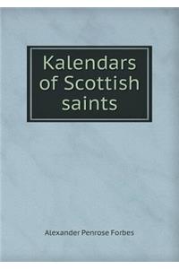 Kalendars of Scottish Saints