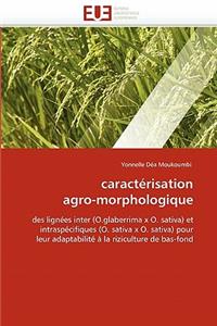 Caractérisation Agro-Morphologique