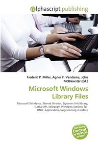 Microsoft Windows Library Files