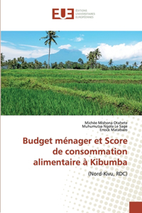 Budget ménager et Score de consommation alimentaire à Kibumba