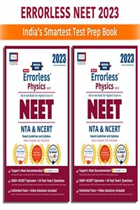 Errorless Physics NEET 2022 - (Set of 2 Vol.) - NTA & NCERT Based - Universal Books - Universal Self Scorer