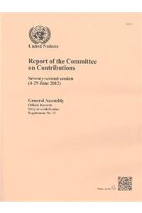 Report of the Committee on Contributions