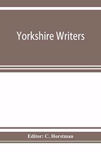 Yorkshire writers
