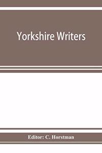 Yorkshire writers