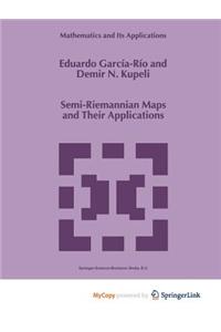 Semi-Riemannian Maps and Their Applications