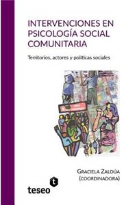 Intervenciones en psicología social comunitaria