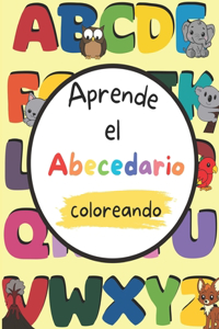 Aprende el Abecedario coloreando