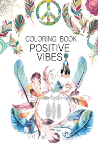 Coloring Book Positive Vibes