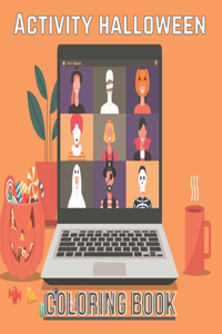 Activity halloween Coloring Book