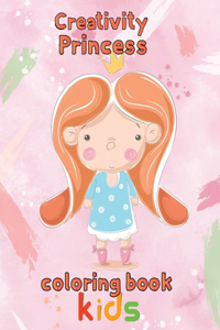 Creativity Princess Coloring Book Kids