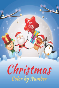 Christmas Color by Number book