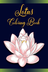 Lotus Coloring Book