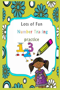 Lots of Fun Number Tracing Practice