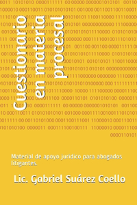Cuestionario en materia procesal
