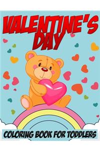 Valentine's Day Coloring Book for Toddlers