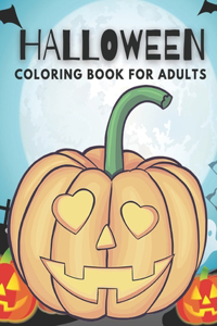 Halloween Coloring Book For Adults