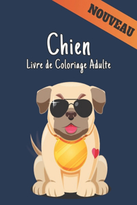 Livre de Coloriage Adulte Chien