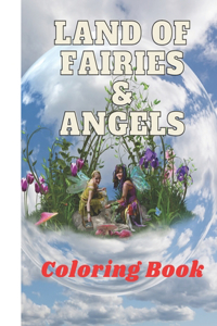 Land of Fairies & Angels Coloring Book