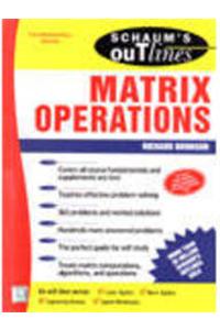 Matrix Operations (Sos)