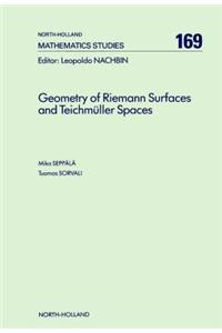 Geometry of Riemann Surfaces and Teichmuller Spaces