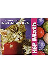 Hsp Math: Math Activity Book 5-Pack Pre-K