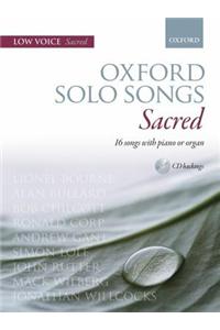 Oxford Solo Songs: Sacred