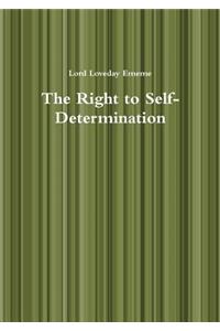 Right to Self-Determination