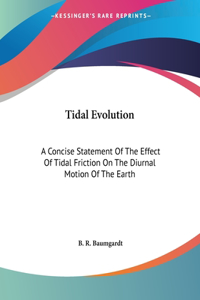 Tidal Evolution