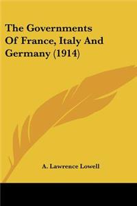 Governments Of France, Italy And Germany (1914)