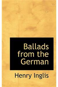 Ballads from the German