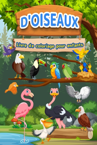 Livre De Coloriage D'oiseaux Pour Les Enfants