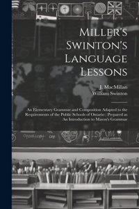 Miller's Swinton's Language Lessons