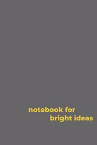 Notebook for Ideas