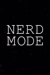 Nerd Study Notebook