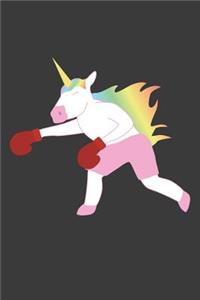 Einhorn als Boxer